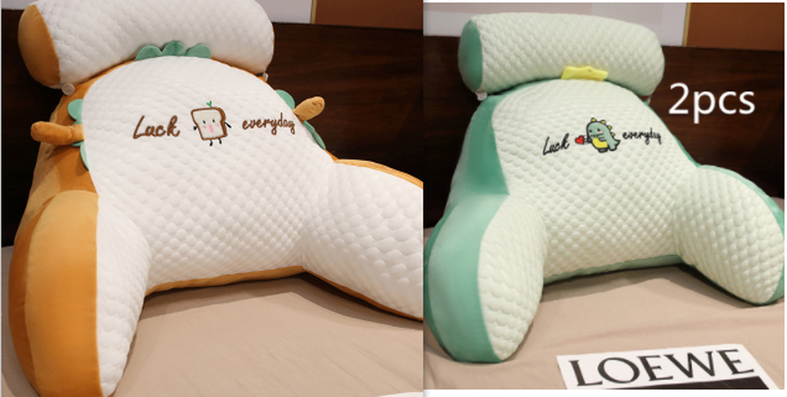 Cozy Triangle Reading Pillow - Fluffy Cushion for Ultimate Comfort and Support