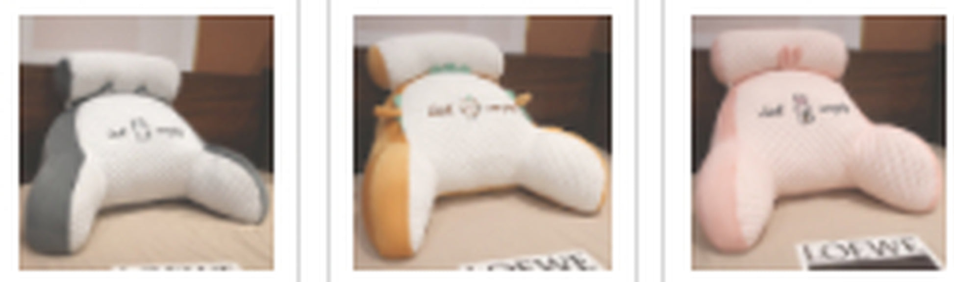 Cozy Triangle Reading Pillow - Fluffy Cushion for Ultimate Comfort and Support