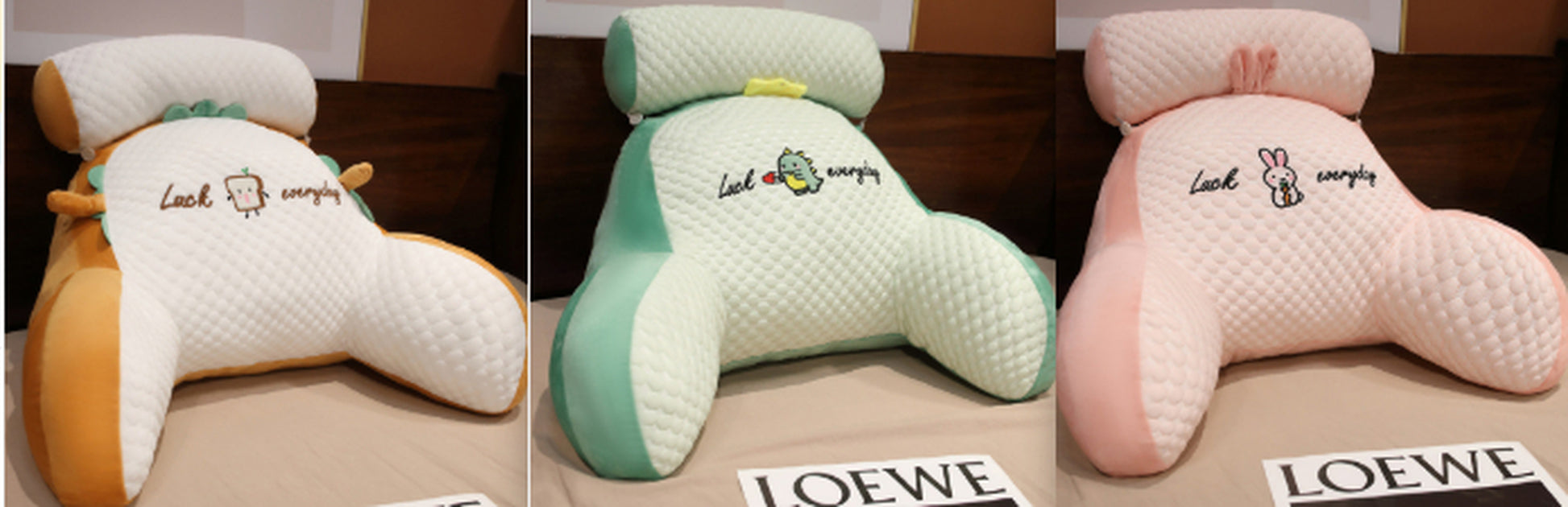 Cozy Triangle Reading Pillow - Fluffy Cushion for Ultimate Comfort and Support