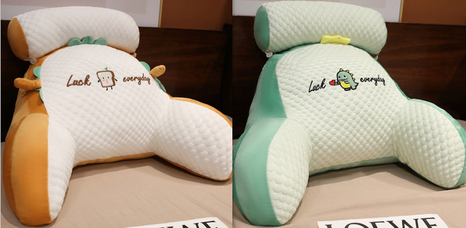 Cozy Triangle Reading Pillow - Fluffy Cushion for Ultimate Comfort and Support