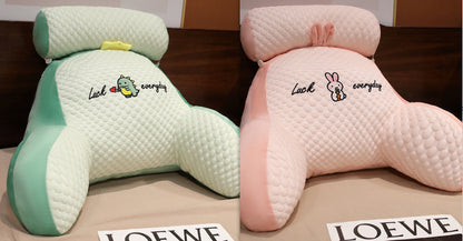 Cozy Triangle Reading Pillow - Fluffy Cushion for Ultimate Comfort and Support