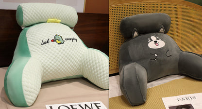Cozy Triangle Reading Pillow - Fluffy Cushion for Ultimate Comfort and Support