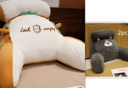 Cozy Triangle Reading Pillow - Fluffy Cushion for Ultimate Comfort and Support