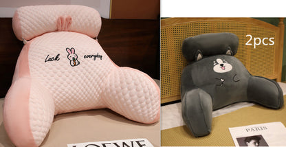 Cozy Triangle Reading Pillow - Fluffy Cushion for Ultimate Comfort and Support